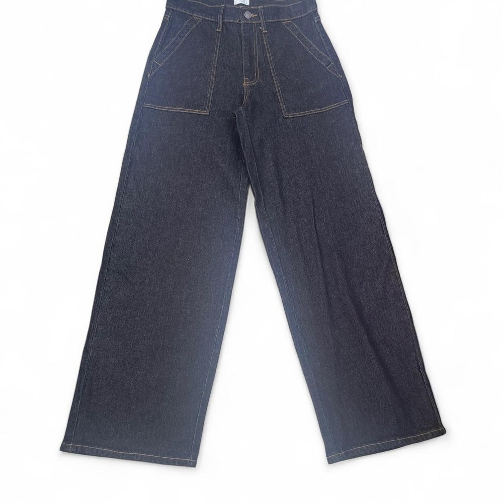 High wasted wide leg jeans new